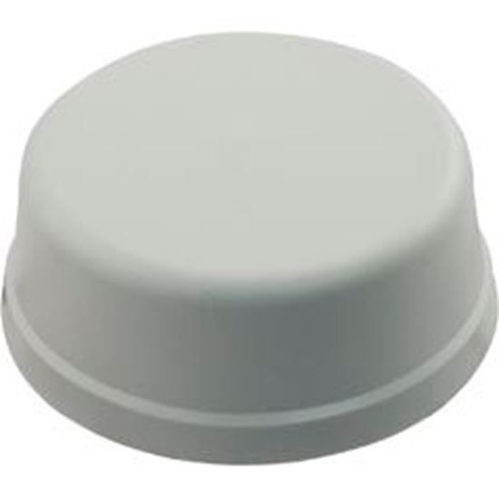 Picture of Air ButtonHergaMushroom 1/4"hs 2-9/16"fd w/o TubingWht 6439-CZZZ