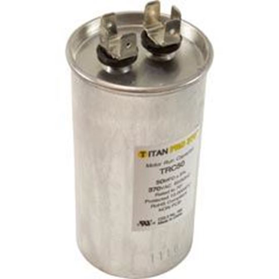 Picture of Run Capacitor 50 MFD 370v 2" x 3-3/4" RD-50-370