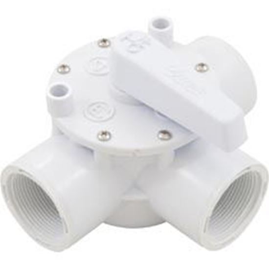 Picture of Diverter Valve Olympic 1-1/2"fpt 3-Way White AFT100T