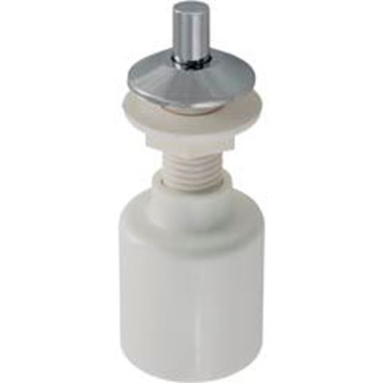 Picture of Air Button Presair Short Stem 5/8"hs 1-3/8"fd Chrome B513CS