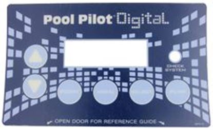 Picture of Label Auto Pilot DIG-220 Control Panel LBP0116