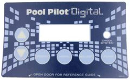 Picture of Label Auto Pilot DIG-220 Control Panel LBP0116