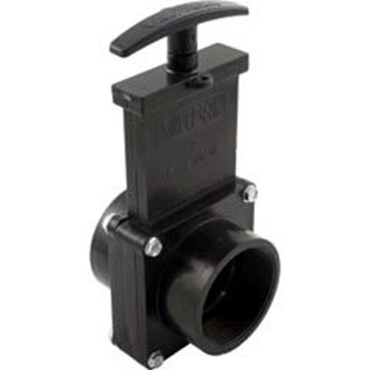 Picture of Gate Valve 3 pc Valterra 2"fpt x 2"fpt 40psi Black 7207