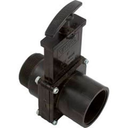 Picture of Gate Valve 3 pc Valterra 2"fpt x 2"mpt 40psi Black 7208