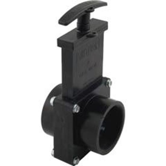 Picture of Gate Valve 3 pc Valterra 2"fpt x 2"s 40psi Black 7209