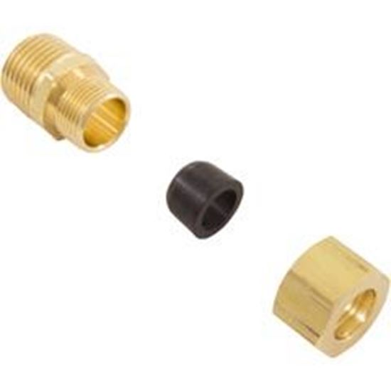 Picture of Injection Fitting Rola Chem Brass 527158