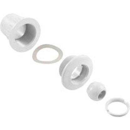 Picture of Fiberglass Wall Fitting With Eyeball White 25523-700-000