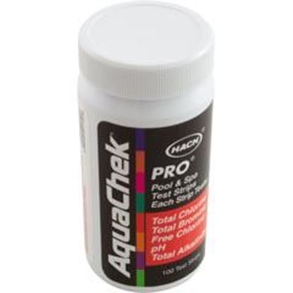 Picture of Test Strips AquaChek Pro 5-in-1 TC TB FC pH TA100 ct 511710