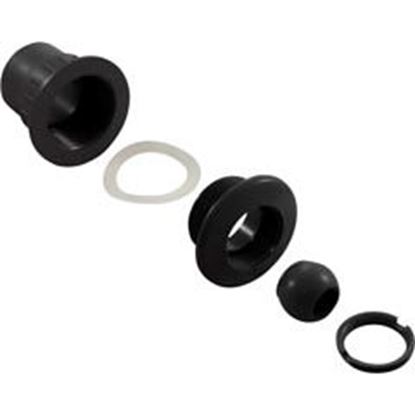 Picture of Fiberglass Wall Fitting With Eyeball Black 25523-704-000
