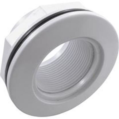 Picture of Wall Fitting CMP 2-3/8"hs 1-1/2"fpt 3-1/2"fd w/Nut Wht 25550-000-000