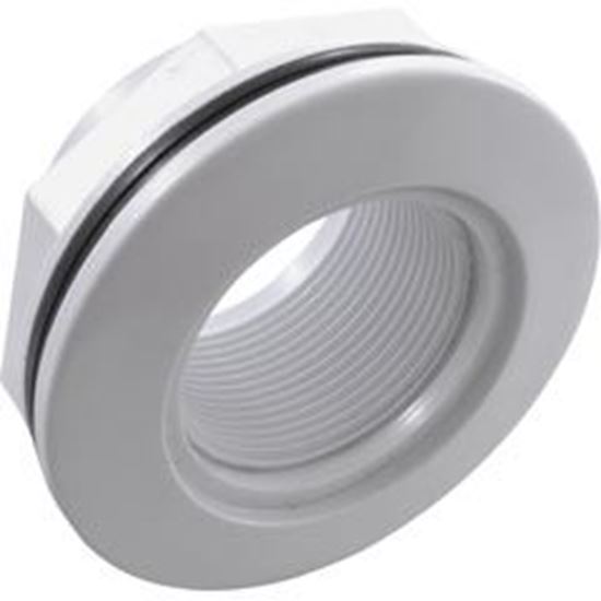 Picture of Wall Fitting CMP 2-3/8"hs 1-1/2"fpt 3-1/2"fd w/Nut Wht 25550-000-000