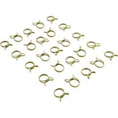Picture of Tubing Clamp Quantity 25 1.062" Ideal OD Double Wire DW-17ST-ZD