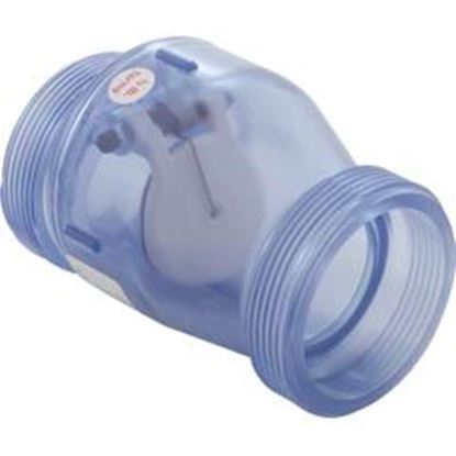 Picture of Check Valve Magic 1-1/2" ACME Fine Thd 1/2lb Clear 0823-15RTC