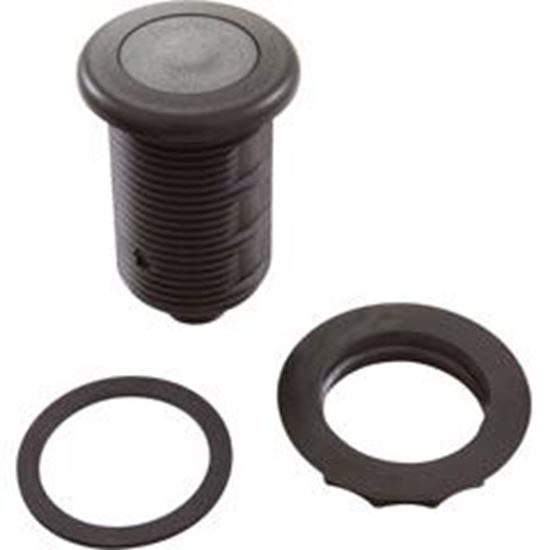 Picture of Air Button TDI 3428 Low Prof1-1/4"hs1-5/8"fd Black MPT-06060-3428