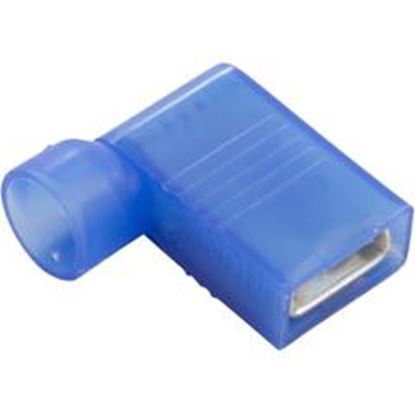 Picture of Disconnect 90deg Female25 Pack 16-14AWG .250 Tab Blue 60-555-1775