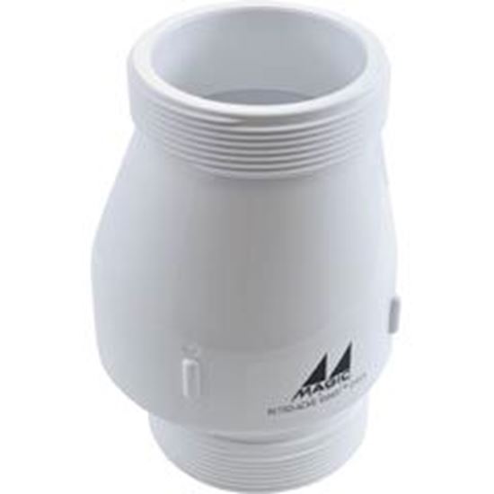 Picture of Check Valve Magic 2" ACME Fine Thd 1/2lb White 0823-20RT