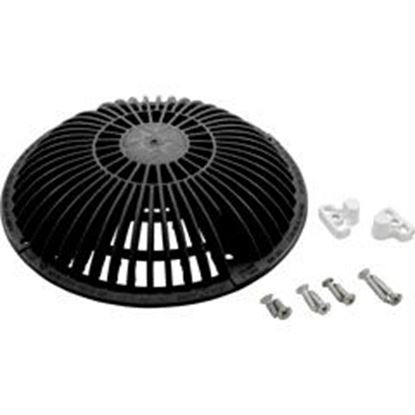 Picture of Main Drain GrateRetro 8" RoundMoFloww/HardwareDark Gray R8MF105