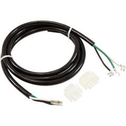Picture of Cord Hydro-Quip 14/3 x 72" White AMP-3/AMP-4 Male(GBW) 30-0324-72
