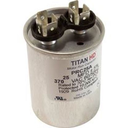 Picture of Run Capacitor 25 MFD 370v 1-3/4" x 2-3/8" RD-25-370