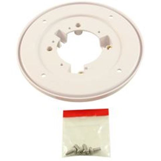 Picture of 4" HP Bulkhead to 6" HP Cover Adapter Plate KitRound White 4HPAPK101
