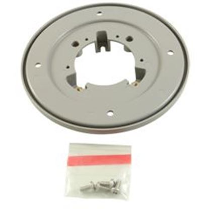 Picture of 4" HP Bulkhead to 6" HP Cover Adapter Plate KitRoundLt Gry 4HPAPK103