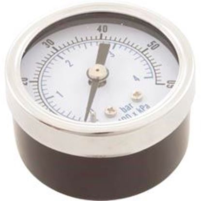 Picture of Pressure Gauge 1/8"mpt 0-60psi Back Mount Generic 17-555-1020