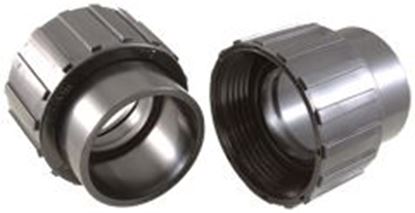 Picture of Pump Union Qty 2 Carvin 1-1/2"fbt x 1-1/2"s Black 31175608R2-BLK