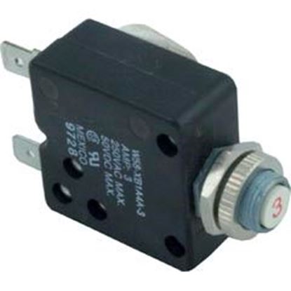 Picture of Circuit Breaker Panel Mount 3A 115v 60-555-1010