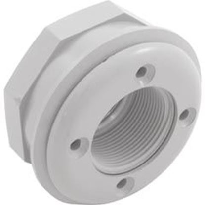 Picture of Wall Fitting CMP 3"hs 1-1/2"mpt 3-1/2"fd w/Nut White 25522-000-000