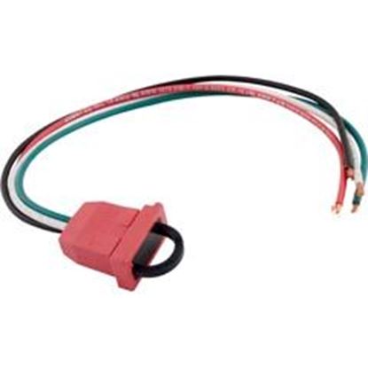 Picture of Receptacle H-Q Pump 1 2 Speed Molded Red 14/4 09-0022C-A