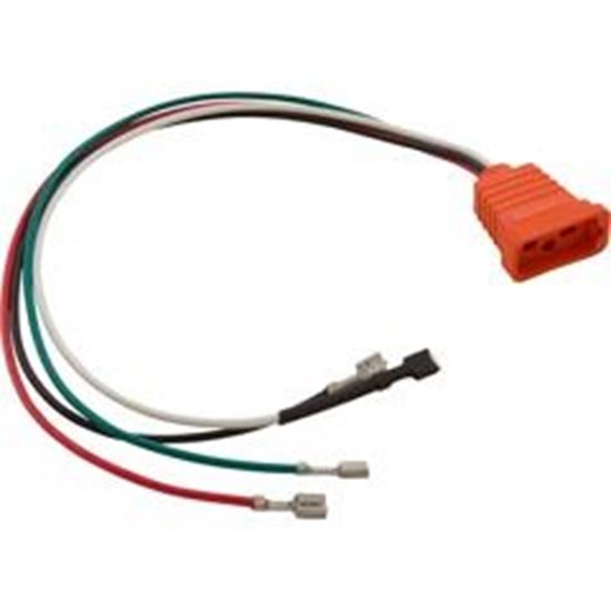 Picture of Receptacle H-Q Fiber Optic Molded 18/4 Air VH Orange 09-0026C
