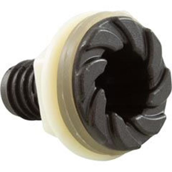 Picture of Bulkhead Fitting Waterway 3/4"b SwirlDark Silver Glitter 212-1839-DSG