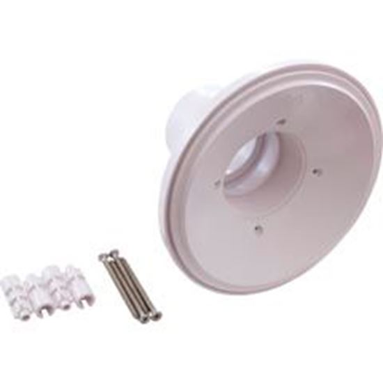 Picture of Wall Fitting 6" dia 2-3/8" Hole Size 2" Slip White RND101
