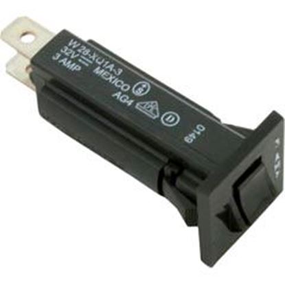 Picture of Circuit Breaker P and B 3A 115v Push Thru 75F009