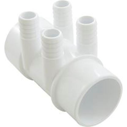Picture of Manifold 3/4" Barb 4 Port 2" Slip x 2" Spigot 0364-20