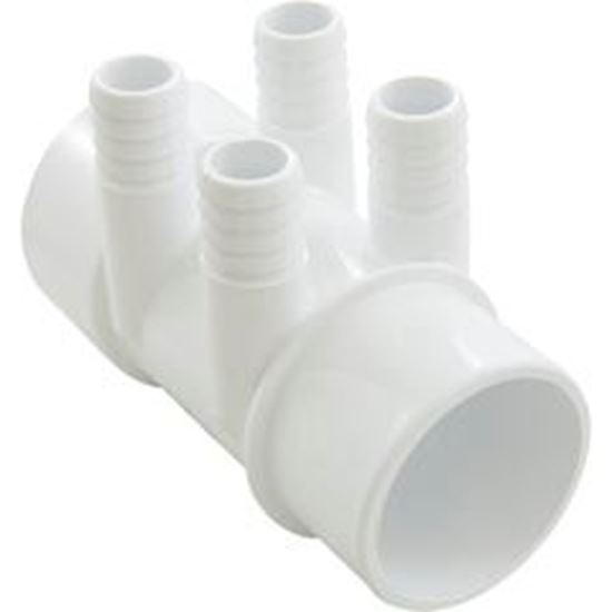 Picture of Manifold 3/4" Barb 4 Port 2" Slip x 2" Spigot 0364-20
