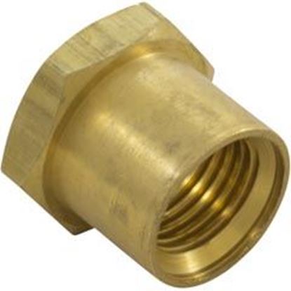 Picture of Insert Nut Anthony Apollo DE Filter Shaft 0.5" Brass V34-121