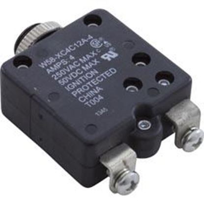 Picture of Circuit Breaker Panel Mount 4A 115v W58-XC4C12A-4