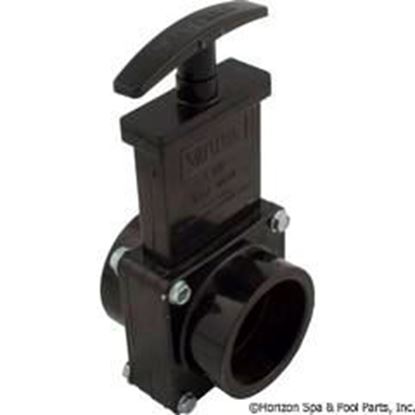 Picture of Gate Valve 3 pc Valterra 1-1/2"s x 1-1/2"s 45psi Black 7101