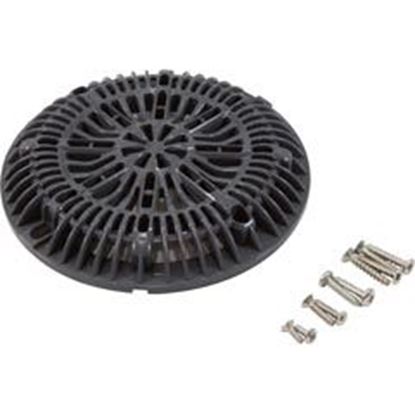 Picture of 8" Galaxy Drain Cover With Screw Pack Dk Gray 25507-107-000