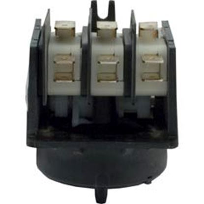 Picture of Air Switch Herga 4 Function 3PDT 20A Ctr Spout Wht Cam 6806-006