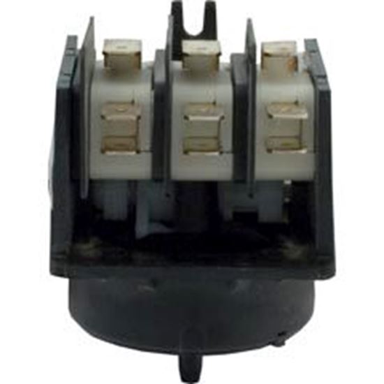 Picture of Air Switch Herga 4 Function 3PDT 20A Ctr Spout Wht Cam 6806-006