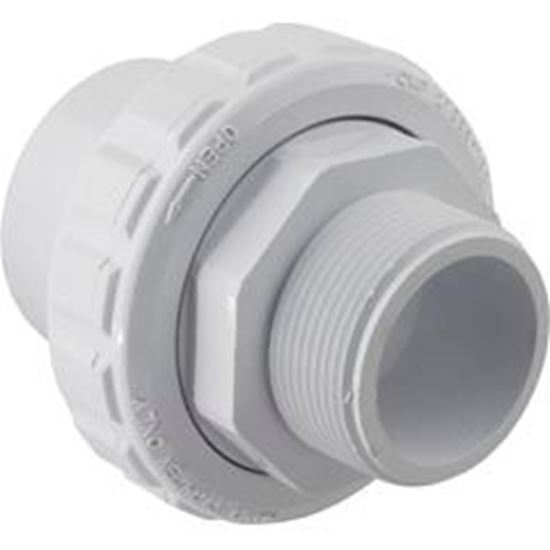 Picture of Union 1-1/2" Male Pipe Thread x 1-1/2" Slip Flush 21055-150-000