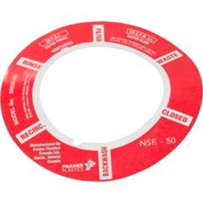 Picture of Decal Praher ABS  2" Side Mount Valve E-5-S2