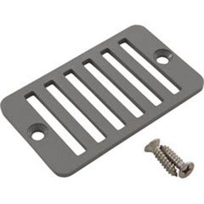 Picture of Rectangular Grate W/ Screws(Gy) 25533-001-010