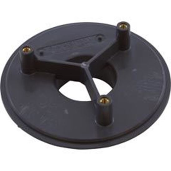 Picture of Wall Fitting 4" dia 1-7/8"hs 1-1/2"mpt Dk Gray 415T105