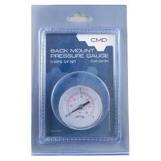 Picture of Pressure Gauge CMP 0-60 PSI 1/4" Back Mount 25501-020-900