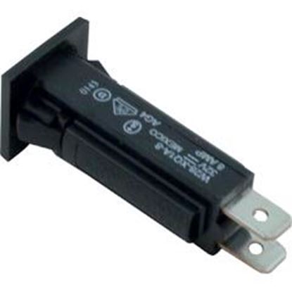 Picture of Circuit Breaker P and B 8A 115v Red Face W28XQ1A-8