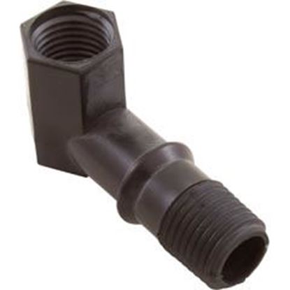 Picture of 90 Elbow Little Giant Outlet 1/4"fpt x 1/4"mpt Black 943470