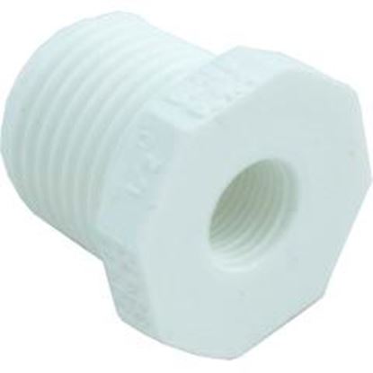 Picture of Reducer 1/2" Male Pipe Thread x 1/8" Female Pipe Thread 439-071